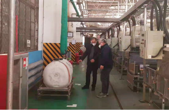 中國船舶風帆公司組織節(jié)后復(fù)工安全環(huán)保、能源綜合大檢查